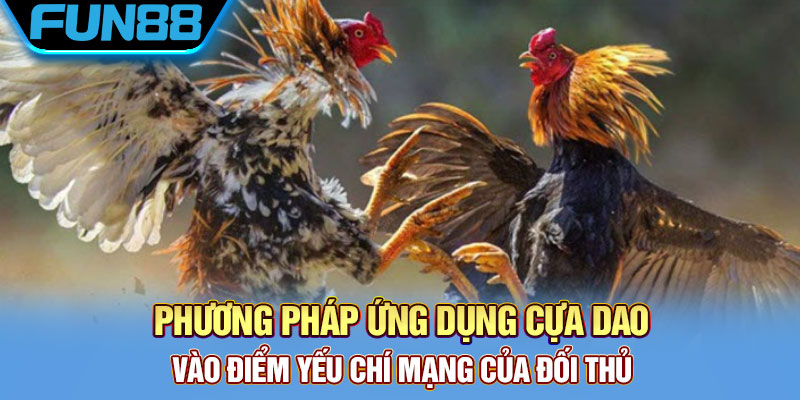 Ứng dụng cựa dao