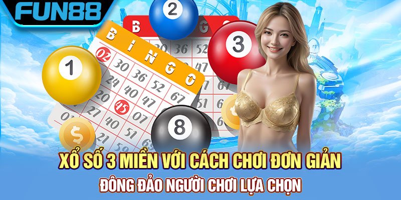 xổ số 3 miền